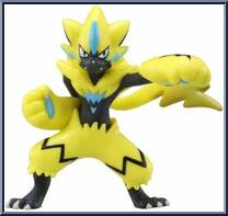Zeraora from Pokemon - Monster Collection - MS Series manufactured by Tomy [Loose]