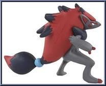 Zoroark from Pokemon - Monster Collection - MS Series manufactured by Tomy [Loose]