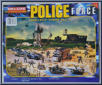 5 Figure Playset from Police Force - Series II manufactured by Chap Mei [Back]