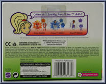Shani from Polly Pocket - Sparkly Snowflakes manufactured by Mattel [Back]