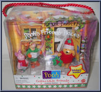 Holiday Edition from Pooh - Collectible Friends manufactured by Mattel [Front]