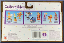 Owl / Tigger / Eeyore from Pooh - Collectibles manufactured by Mattel [Back]