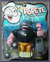 Bluto (with Weights) from Popeye - Series 1 manufactured by Mezco [Front]
