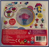 Lulu from Popples - Pop and Roll manufactured by Spinmaster [Back]