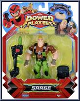 Sarge from Power Players - Basic Series manufactured by Playmates [Front]