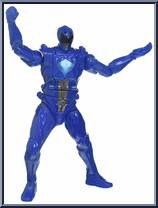 Super Morphin Blue Ranger from Power Rangers 2017 Movie - Morphin manufactured by Bandai [Loose]