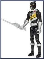 Black Ranger from Power Rangers Dino Charge - 12" Scale manufactured by Bandai [Loose]