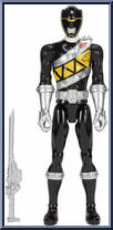Black Ranger from Power Rangers Dino Charge - 12" Scale manufactured by Bandai [Loose]