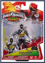 Black Ranger Action Hero from Power Rangers Dino Charge - Action Heroes manufactured by Bandai [Front]
