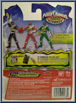 Black Ranger from Power Rangers Dino Charge - Basic Series manufactured by Bandai [Back]