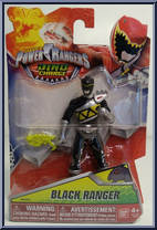 Black Ranger from Power Rangers Dino Charge - Basic Series manufactured by Bandai [Front]