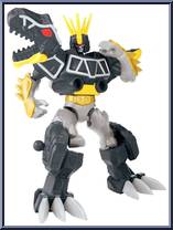 Dino Charge Black T-Rex Rangerzord from Power Rangers Dino Charge - Mixx N Morph manufactured by Bandai [Loose]
