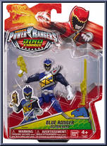 Blue Ranger Action Hero from Power Rangers Dino Charge - Action Heroes manufactured by Bandai [Front]