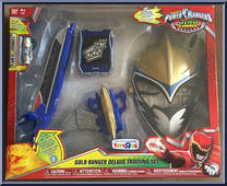 Gold Ranger Deluxe Training Set from Power Rangers Dino Charge - Role Play manufactured by Bandai [Front]