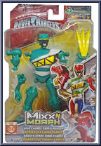 Dino Charge Green Ranger from Power Rangers Dino Charge - Mixx N Morph manufactured by Bandai [Front]