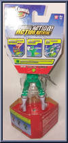 Double Strike Green Ranger from Power Rangers Dino Charge - Basic Series manufactured by Bandai [Back]