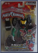 Mighty Morphin Green Tiger Rangerzord from Power Rangers Dino Charge - Mixx N Morph manufactured by Bandai [Front]