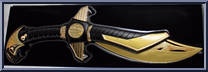 Legacy Saba (Limited Black Edition) from Power Rangers Dino Charge - Role Play manufactured by Bandai [Loose]