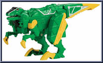 Raptor Zord with Charger from Power Rangers Dino Charge - Chargers manufactured by Bandai [Loose]