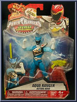 Aqua Ranger Action Hero from Power Rangers Dino Super Charge - Action Heroes manufactured by Bandai [Front]