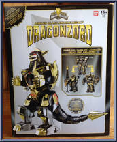 Limited Black Edition Legacy Dragonzord from Power Rangers Dino Super Charge - Zords manufactured by Bandai [Back]