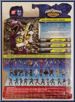 Purple Ranger Action Hero from Power Rangers Dino Super Charge - Action Heroes manufactured by Bandai [Back]