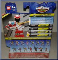 Red Ranger from Power Rangers Dino Super Charge - Dino Super Drive manufactured by Bandai [Back]