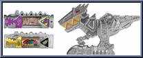 V from Power Rangers Dino Super Charge - Dino Charger Power Pack - Series 1 manufactured by Bandai [Loose]
