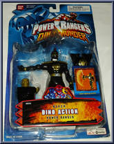 Black Dino Action Power Ranger Action Figure