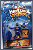 Blue Dino Action Power Ranger Action Figure