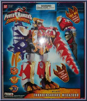 Deluxe Thundersaurus Megazord from Power Rangers Dino Thunder - Deluxe Megazords manufactured by Bandai [Front]