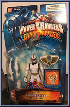 White Dino Action Power Ranger Action Figure