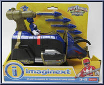 Blue Ranger & Triceratops Zord Action Figure