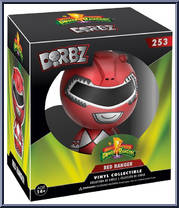 Red Ranger from Power Rangers - Dorbz manufactured by Funko [Front]