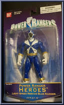 Light Speed Rescue Blue Ranger from Power Rangers Heroes - Series 12 manufactured by Bandai [Front]