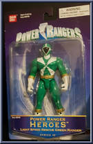 Light Speed Rescue Green Ranger from Power Rangers Heroes - Series 12 manufactured by Bandai [Front]