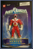 Light Speed Rescue Red Ranger from Power Rangers Heroes - Series 12 manufactured by Bandai [Front]