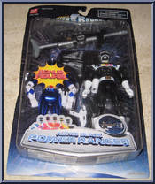 Astro Black Power Ranger / Blue Bonus Figure from Power Rangers in Space - Bonus Figures manufactured by Bandai [Front]