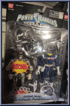 Astro Blue Power Ranger / White Bonus Figure from Power Rangers in Space - Bonus Figures manufactured by Bandai [Front]