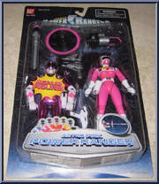 Astro Pink Power Ranger / Pink Bonus Figure from Power Rangers in Space - Bonus Figures manufactured by Bandai [Front]