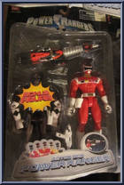 Astro Red Power Ranger / Black Bonus Figure from Power Rangers in Space - Bonus Figures manufactured by Bandai [Front]
