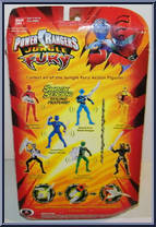 Blue Jaguar Hand Gear from Power Rangers Jungle Fury - Role Play manufactured by Bandai [Back]