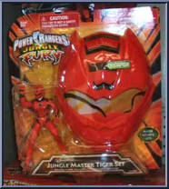 Jungle Master Tiger Set from Power Rangers Jungle Fury - Basic Series manufactured by Bandai [Front]