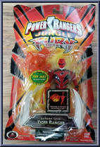 Savage Spin Tiger Ranger from Power Rangers Jungle Fury - Basic Series manufactured by Bandai [Front]