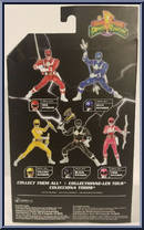 Black Ranger (Metallic) from Power Rangers Legacy Collection - Mighty Morphin manufactured by Bandai [Back]