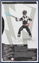 Mighty Morphin Black Ranger (Adam Park) from Power Rangers Lightning Collection - Mighty Morphin manufactured by Hasbro [Back]