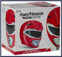 Mighty Morphin Red Ranger Helmet from Power Rangers Lightning Collection - Role Play manufactured by Hasbro [Front]