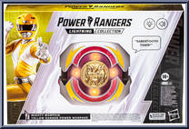 Mighty Morphin Yellow Ranger Power Morpher from Power Rangers Lightning Collection - Role Play manufactured by Hasbro [Front]