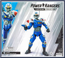 Turbo Blue Senturion from Power Rangers Lightning Collection - Turbo manufactured by Hasbro [Front]