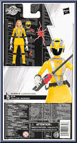 RPM Yellow Ranger from Power Rangers Lightning Collection - RPM manufactured by Hasbro [Back]
